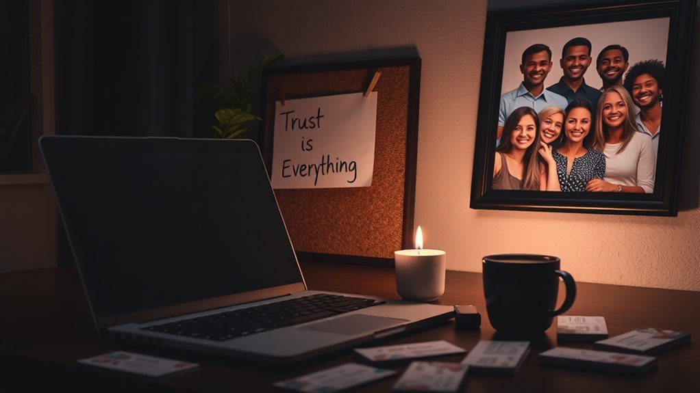 authenticity builds trust online